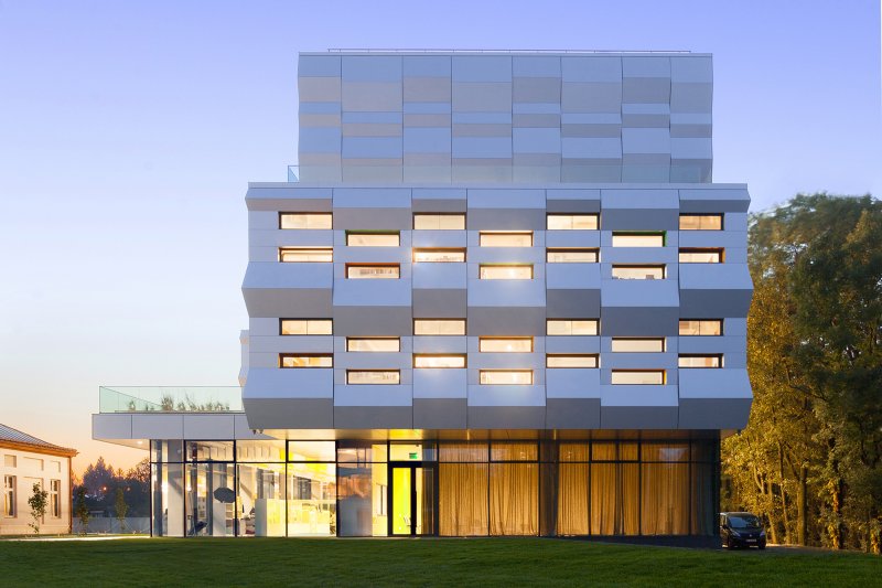 East facade