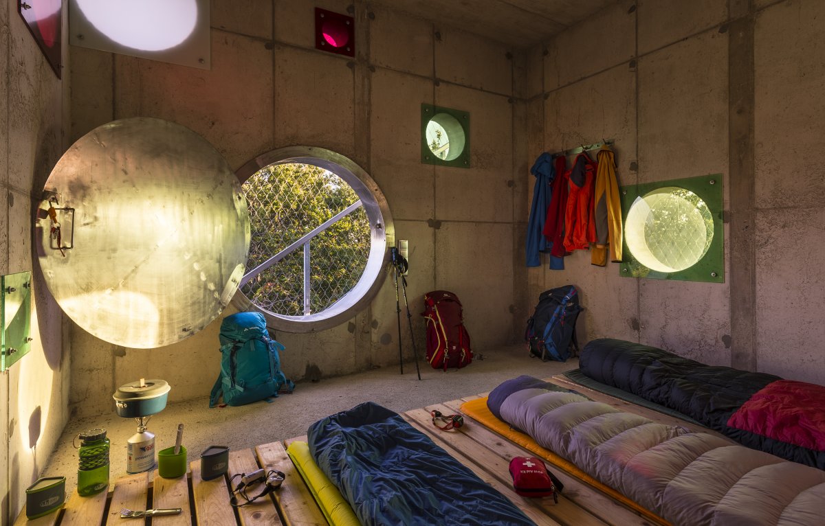 bivouac shelter interior