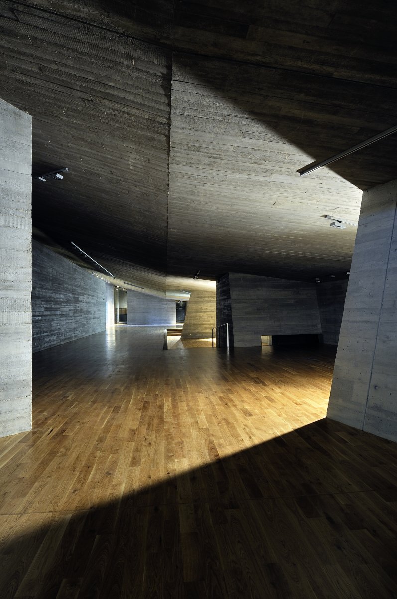 Inside of Archeopark Pavlov