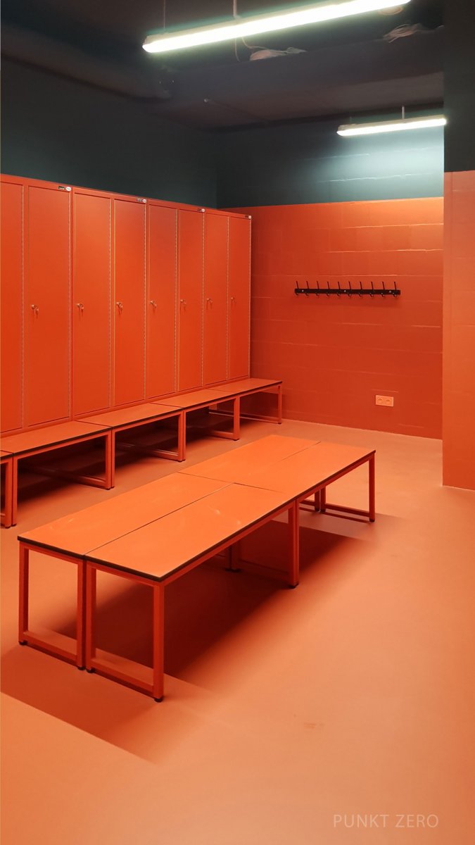 Multifunctional Building, Locker Room