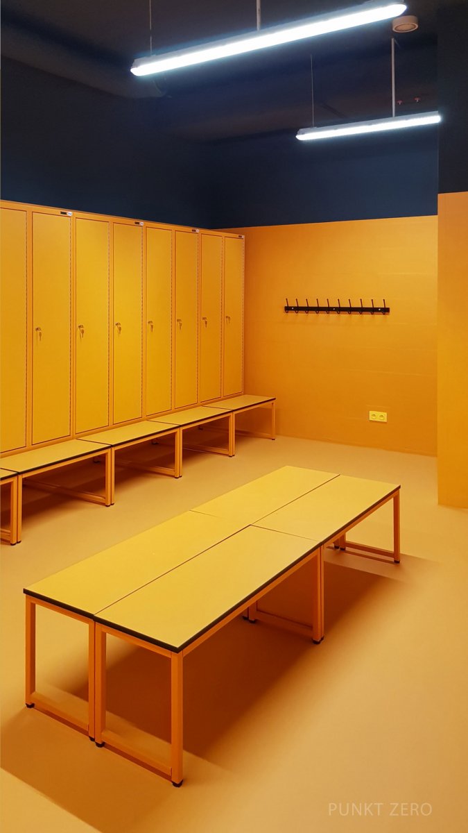 Multifunctional Building, Locker Room