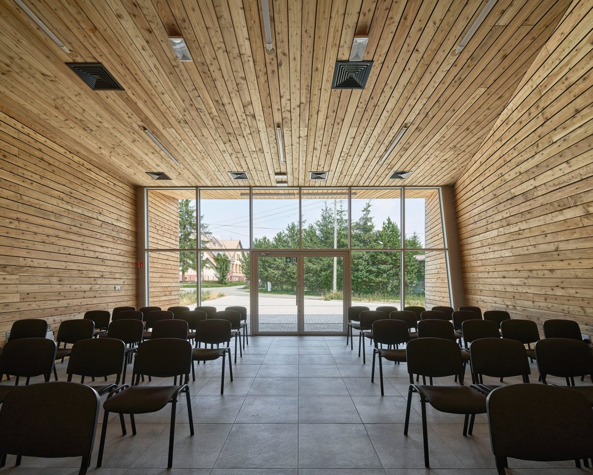 building interior - glass facade