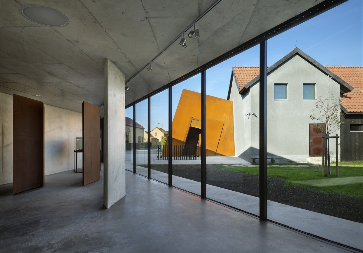 Interior of New Museum Exposition Building