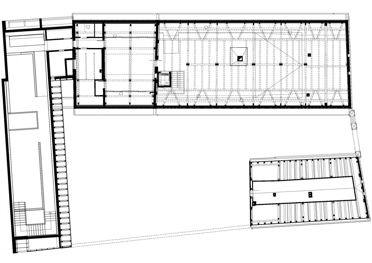 Attic floor plan